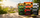 Red, green, and white Kratom Paradise powder pouches grouped in a bright desert landscape