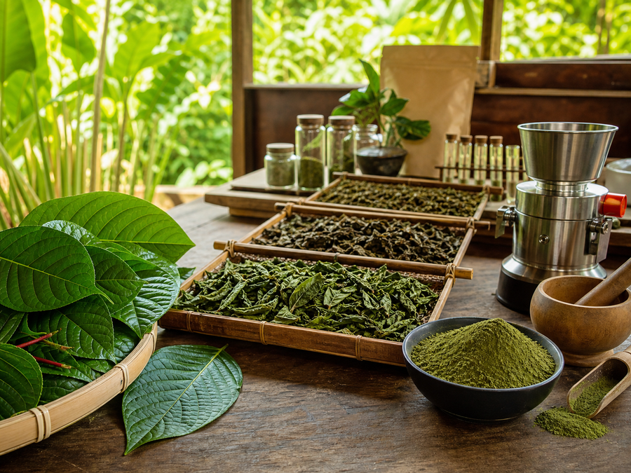 From Leaf to Powder: How Kratom Is Harvested, Dried, Milled, and Prepared