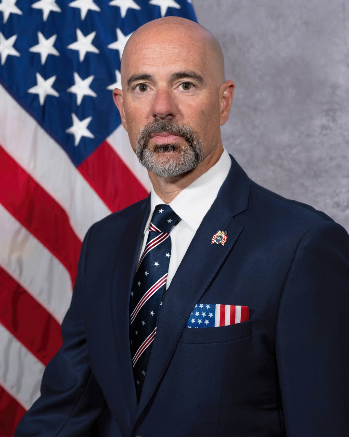Official portrait of DEA Administrator Terrance Cole for the August 2026 scheduling update