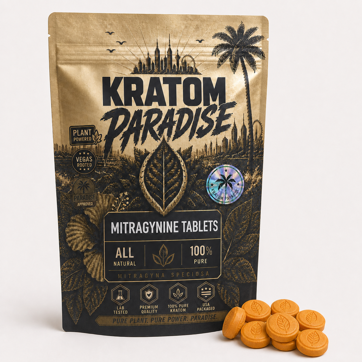 Mango 150mg MIT chewable tablets close-up