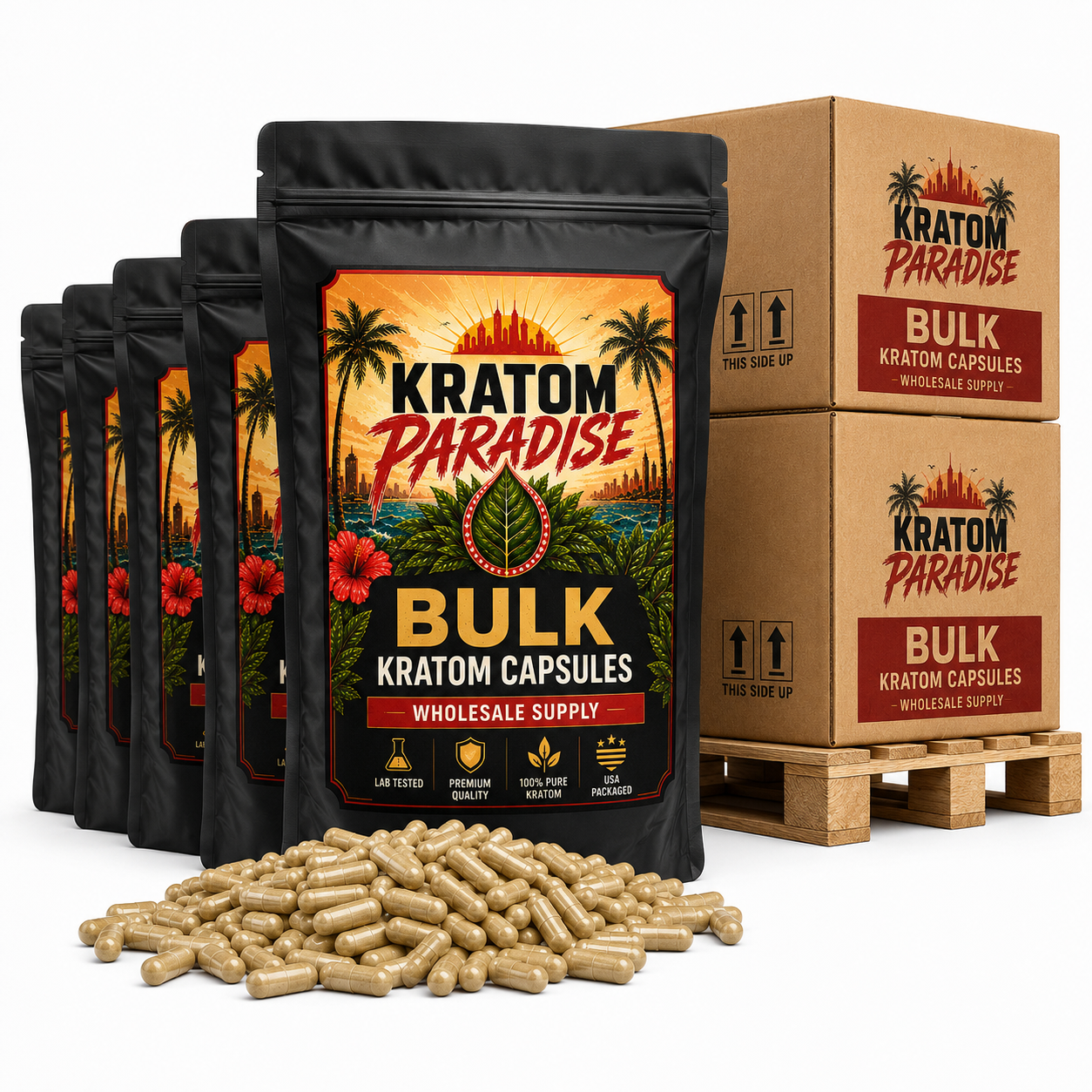 Bulk Kratom Capsules bulk supply product photo
