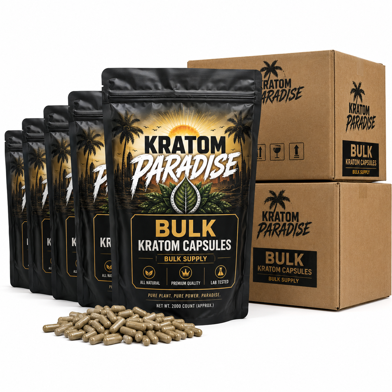 Bulk Kratom Capsules bulk supply product photo