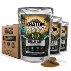 Kratom Paradise bulk MIT 90 percent MIT-CH mitragynine extract powder product photo