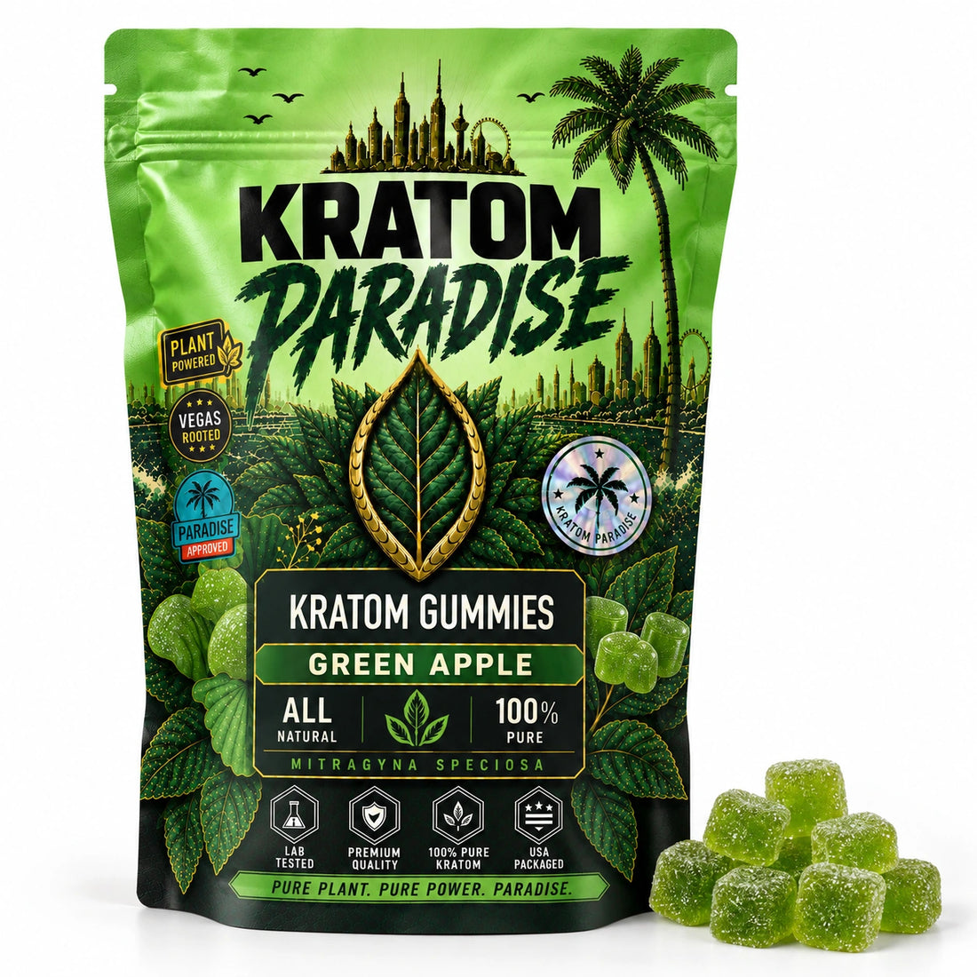 Green Apple Kratom Gummies
