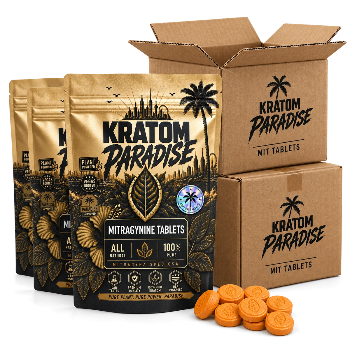 Bulk 150mg MIT Mango Chewable Tablets