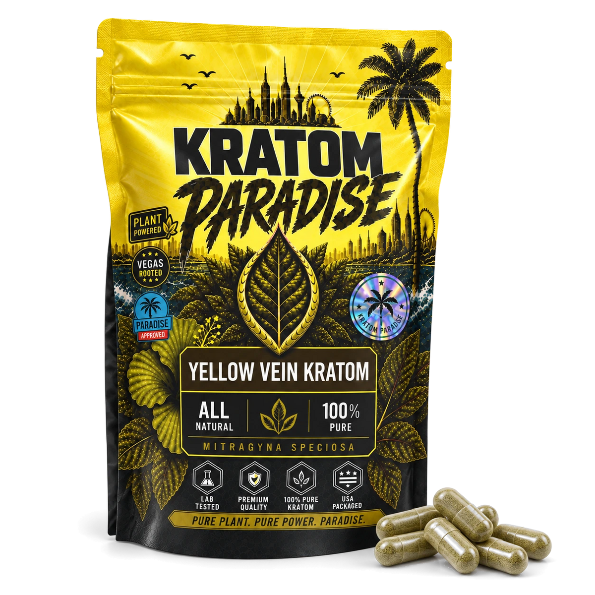 Gold Bali Kratom Capsules