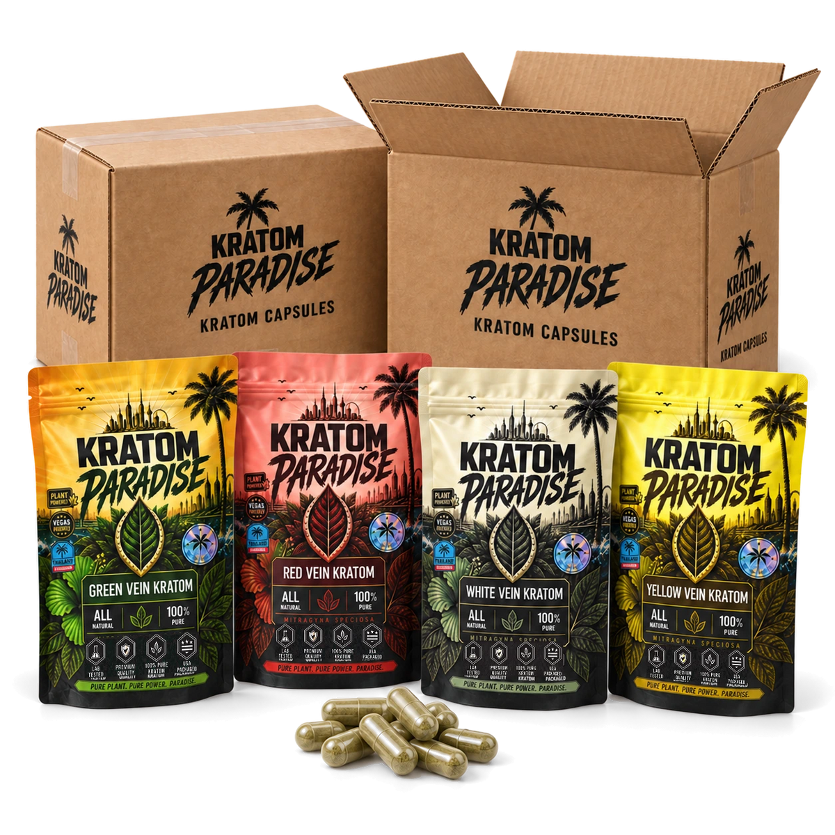 Bulk Kratom Capsules