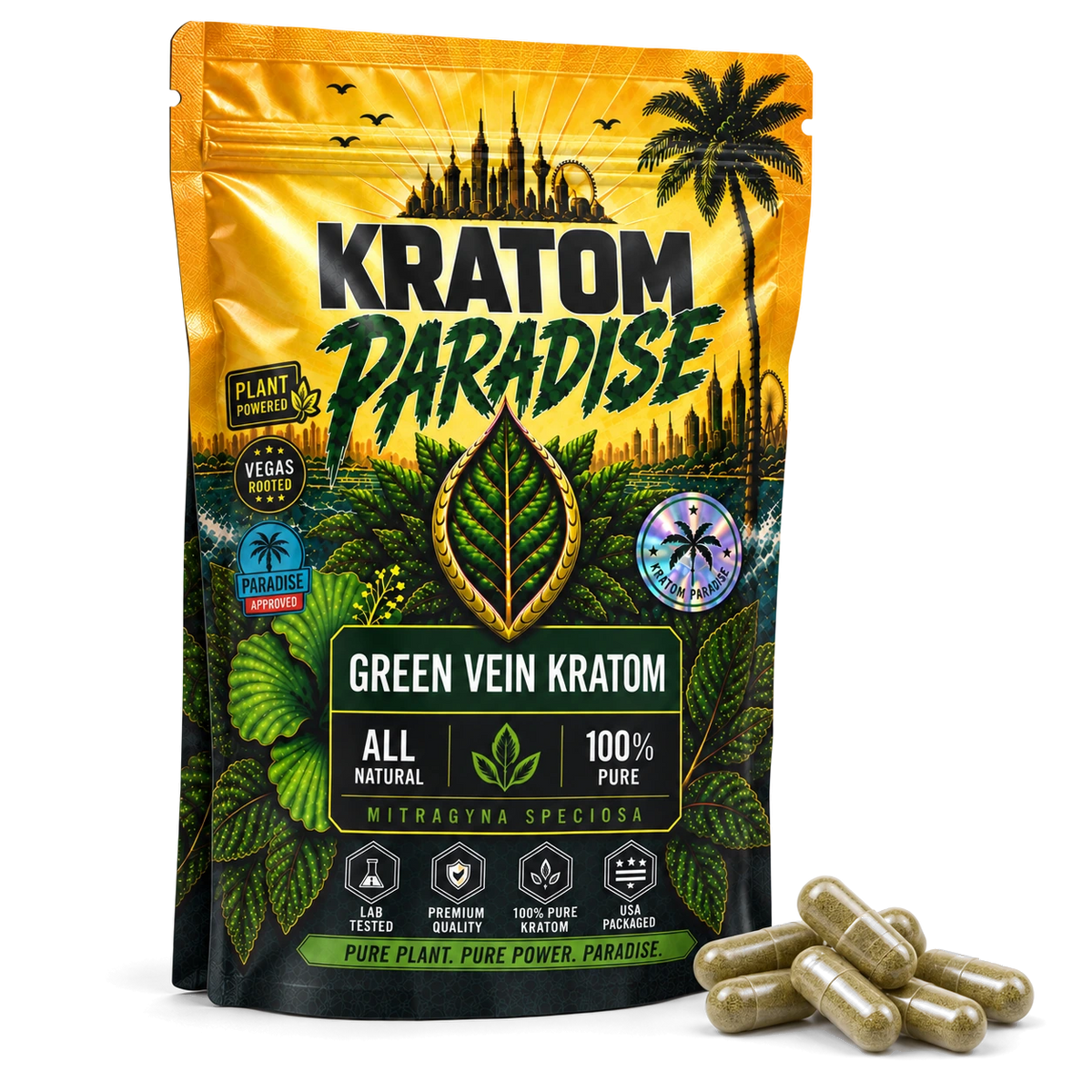 Green Maeng Da Kratom Capsules
