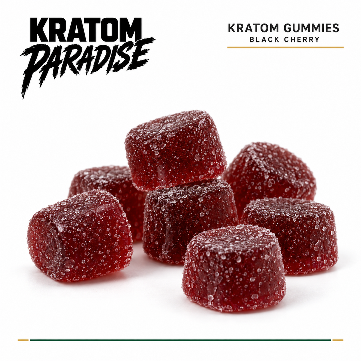 Bulk Black Cherry Kratom Gummies