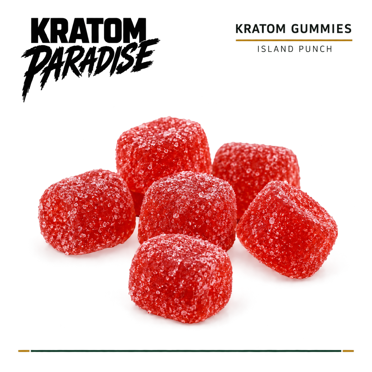 Bulk Island Punch Kratom Gummies