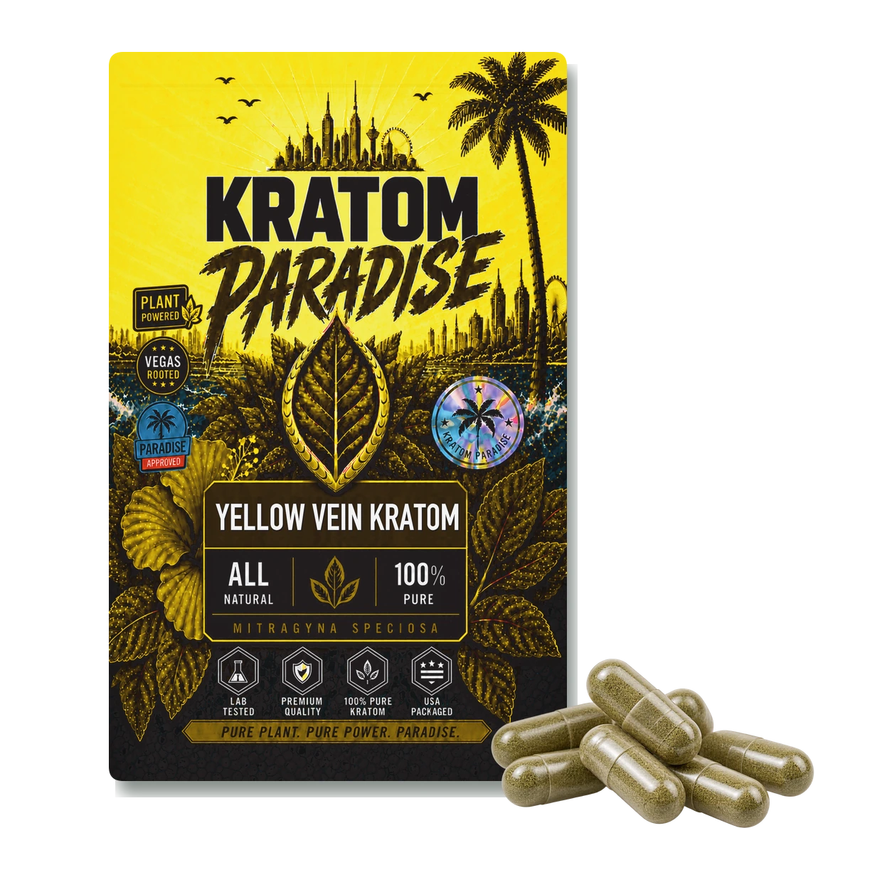 Gold Bali Kratom Capsules